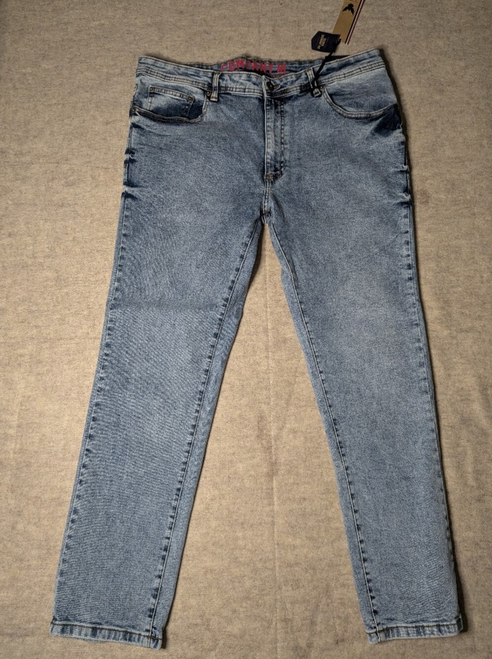 Company 81 Men's Skinny Jeans in Light Blue Wash
